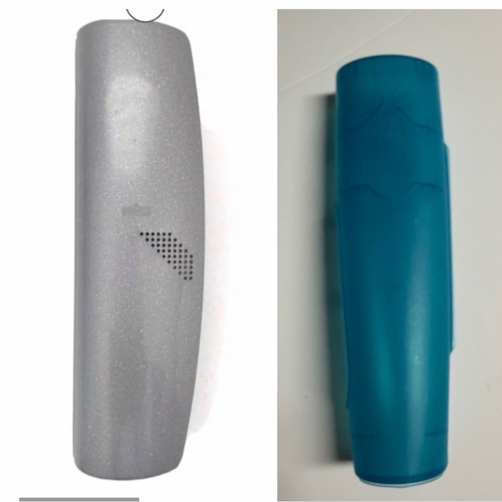 2 Oral-B Electric Toothbrush Travel Cases For Braun #3728,4729,4739 & 2 Brushes